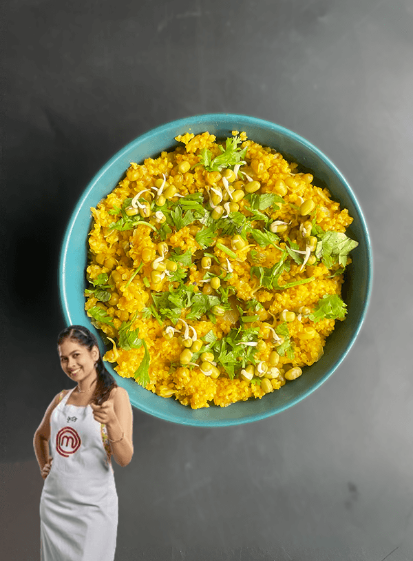 Quinoa and Sprouts Pulao by  Masterchef Kriti hero image
