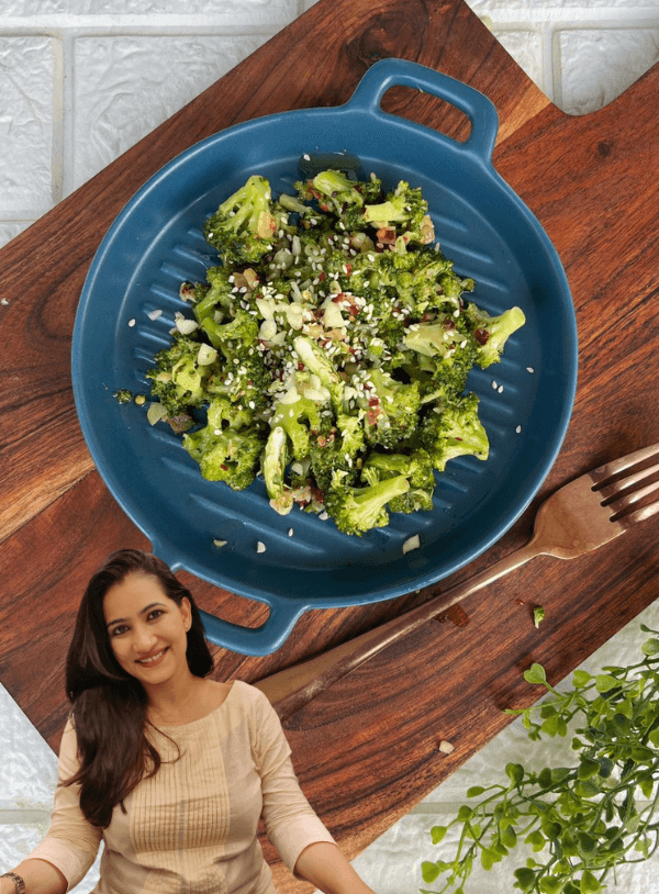 Garlicky Broccoli Saute By Pragya hero image
