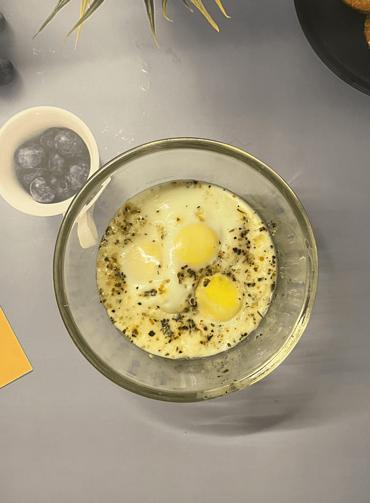 Steamed Eggs in Steamer Basket hero image