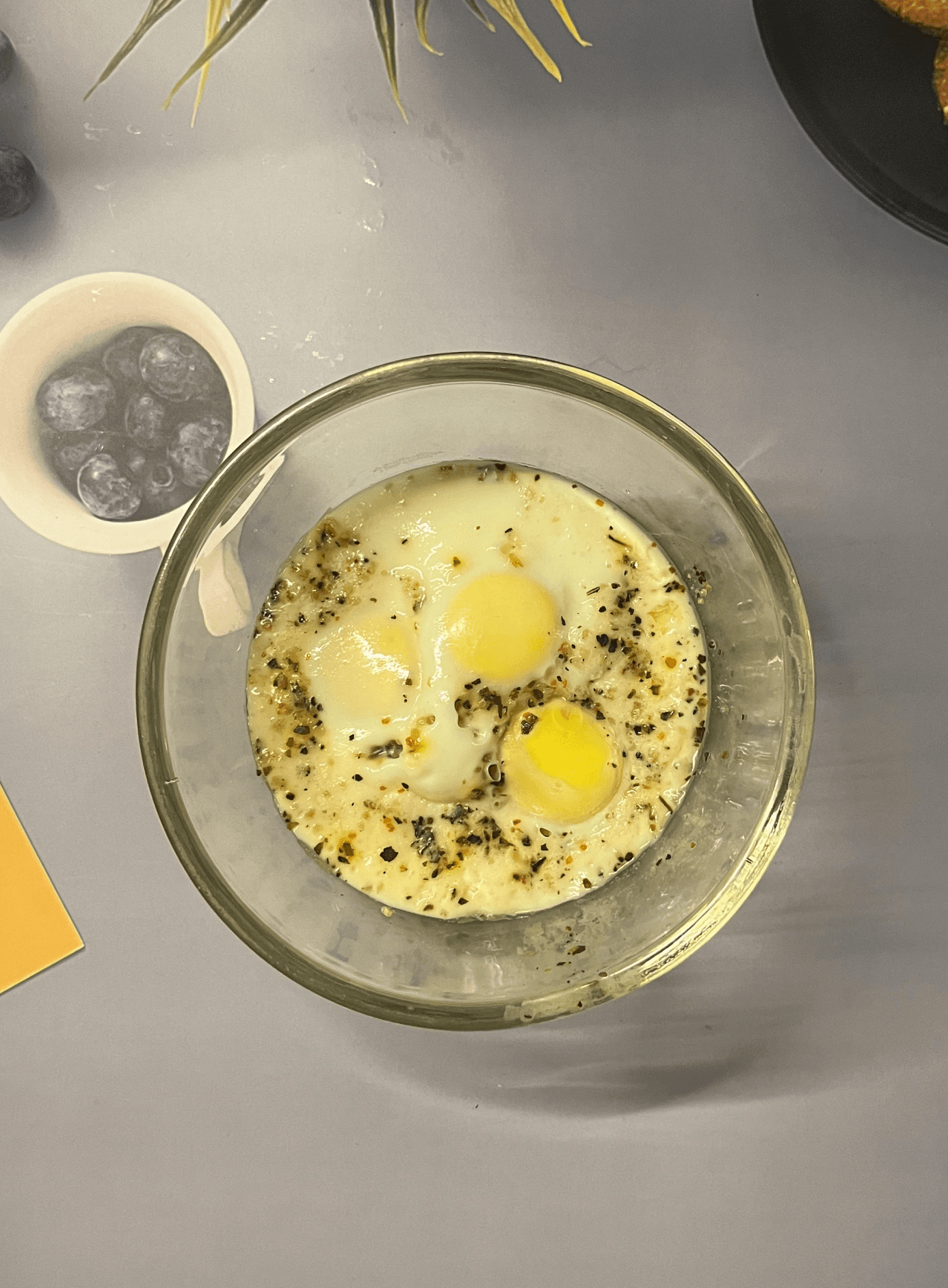 Steamed Eggs in Steamer Basket hero image