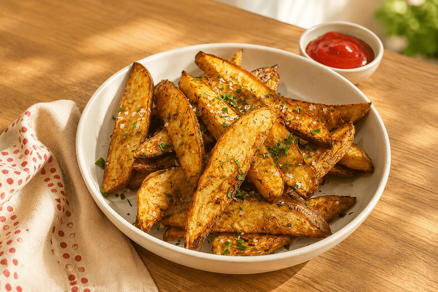 Potato wedges  hero image