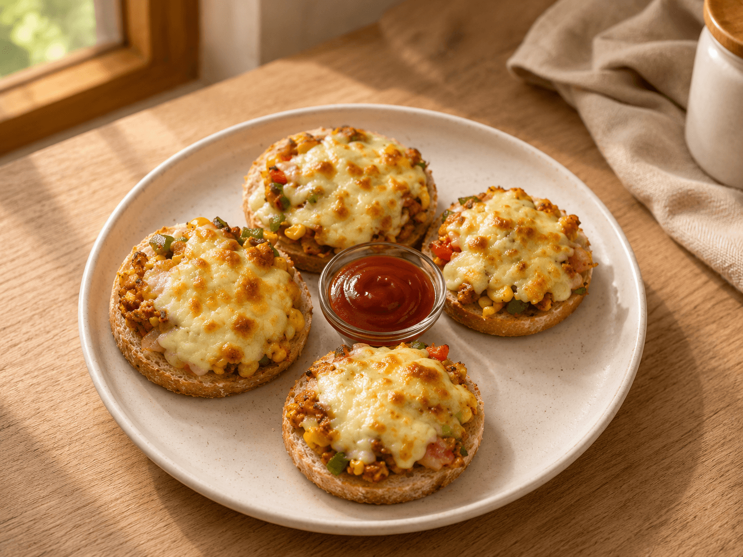 Paneer pizza disc  hero image