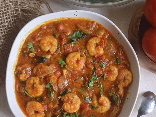 Chettinad Prawn Masala  hero image