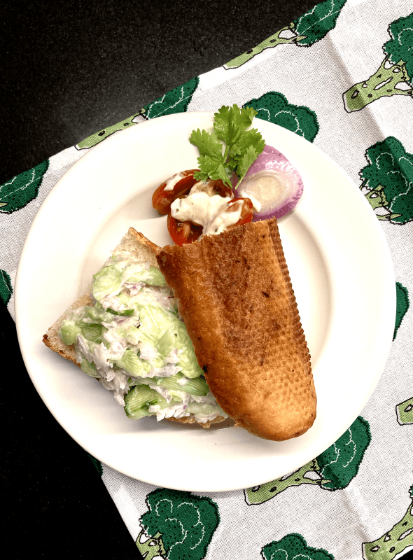 Cucumber Mayo Sandwich  hero image