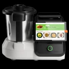 Happy family cooking together