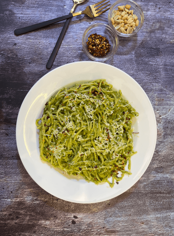 Pesto Pasta hero image