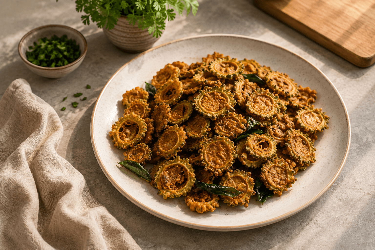 Karela Chips  hero image