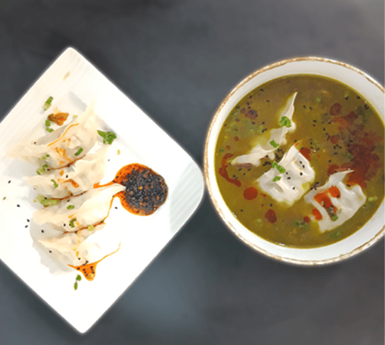 SteamUp Dumpling Soup hero image