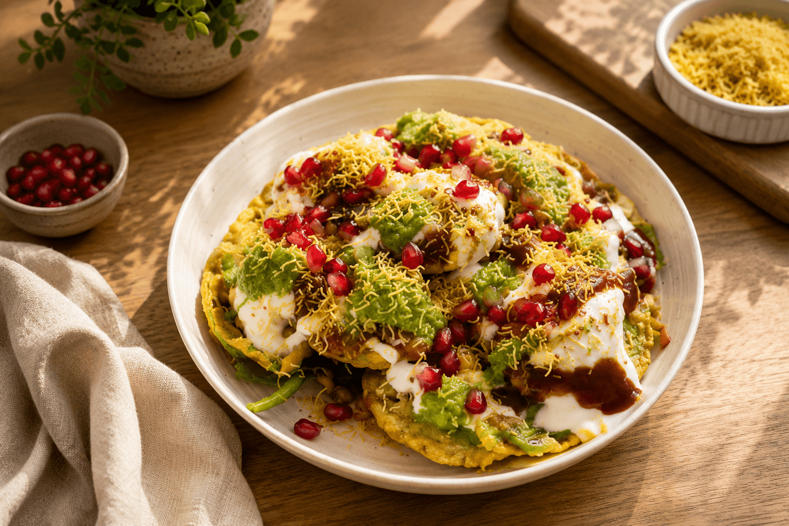 Palak Patta Chaat  hero image