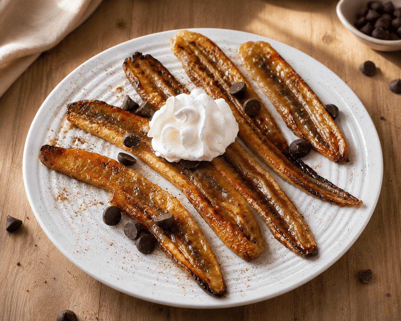 Airfry banana  hero image