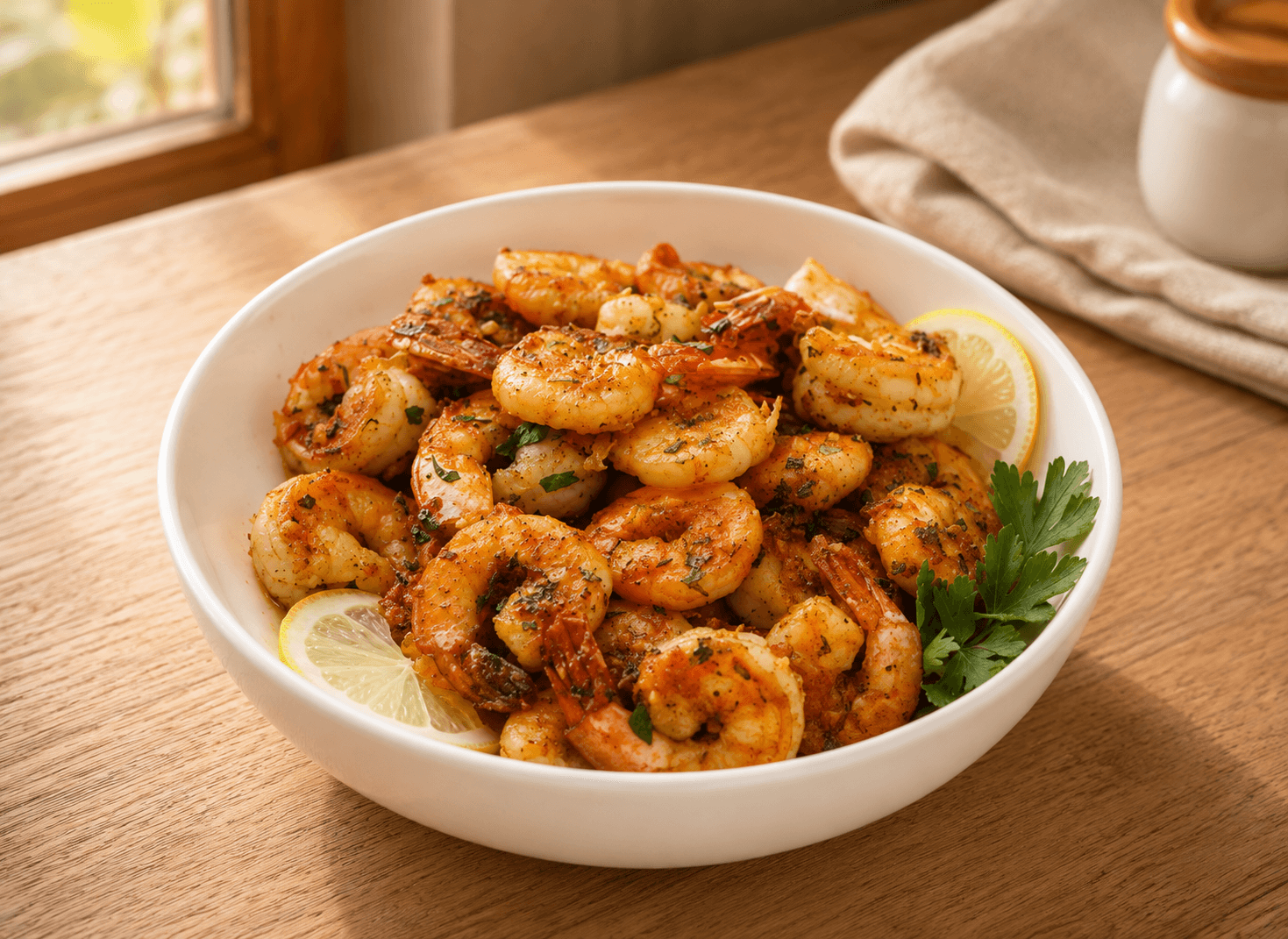 Butter Garlic Prawns hero image