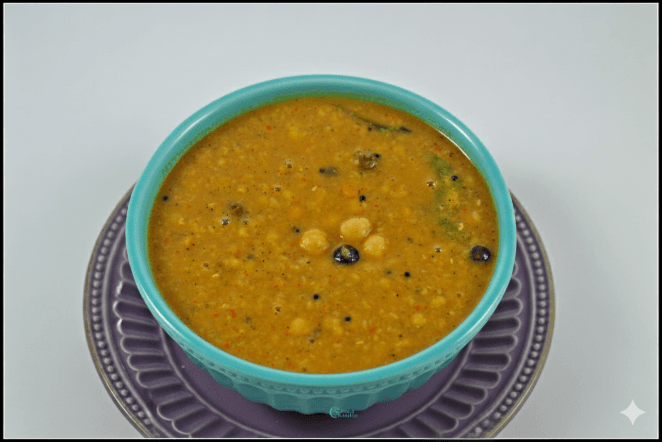 Chickpea and Vegetables Sambar hero image