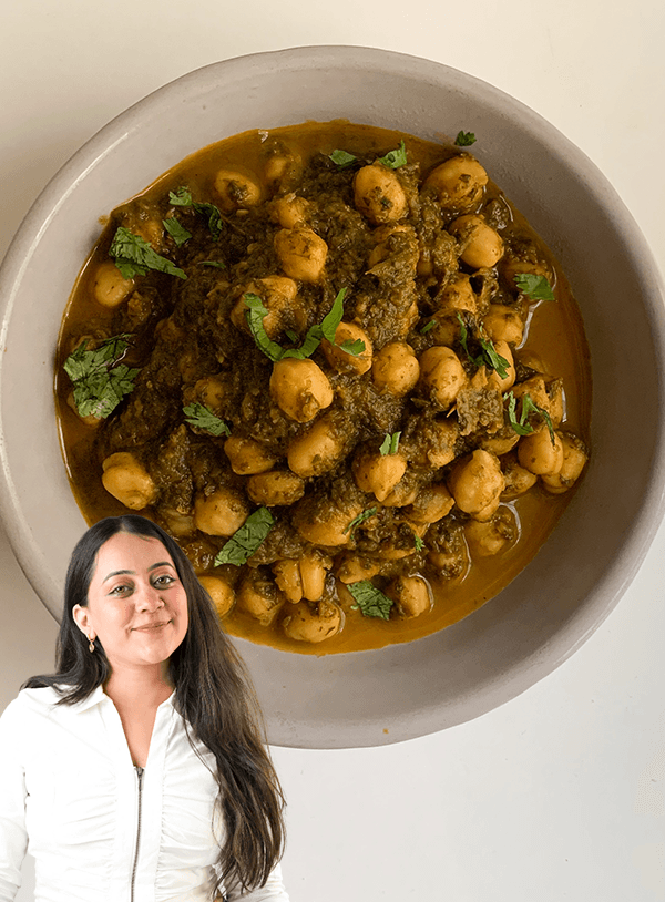 Palak Chole Curry By Aishwarya hero image