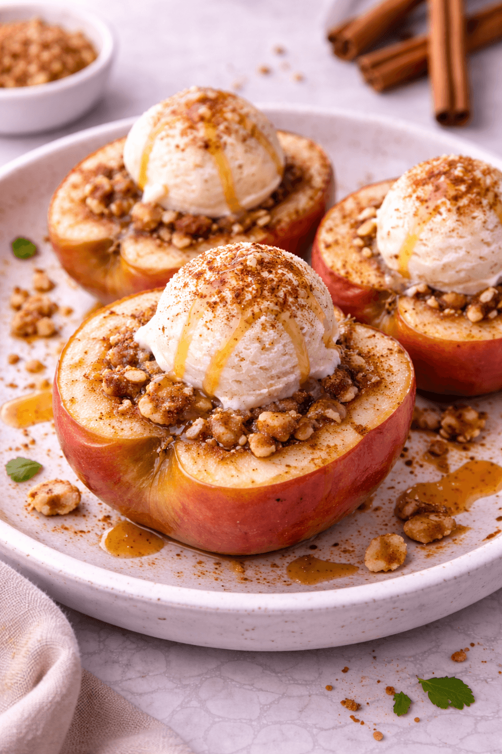 Baked apples  hero image