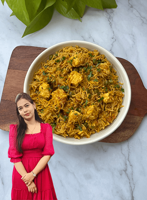 Matar Paneer Pulao by Foodies Foodcourt hero image