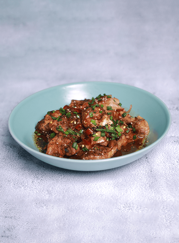 Low Calorie Saucy Pepper Chicken  hero image