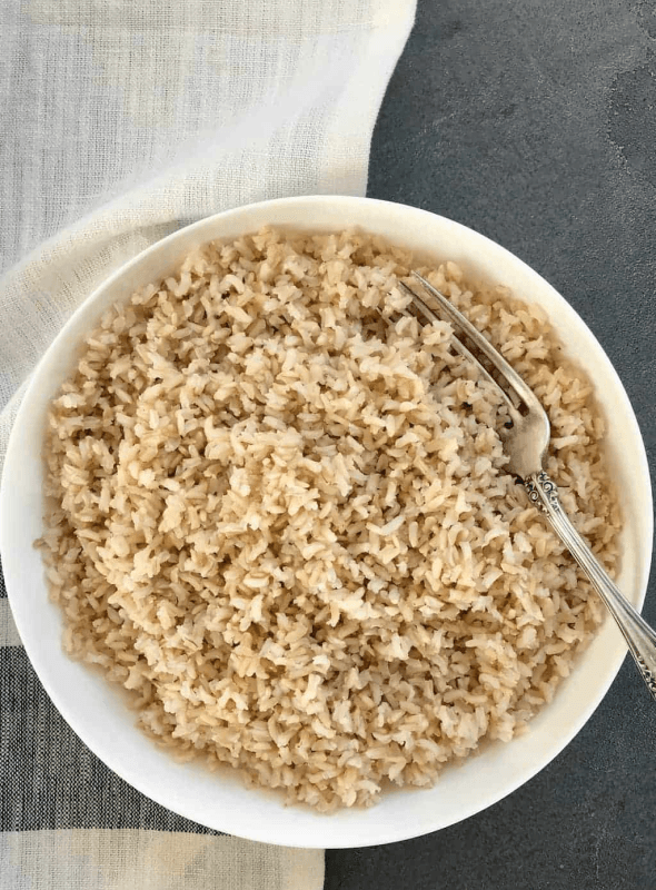 Steamed Brown Rice hero image