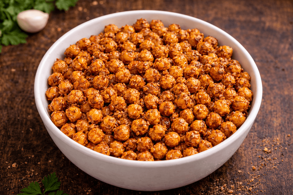 Crispy Chickpeas hero image