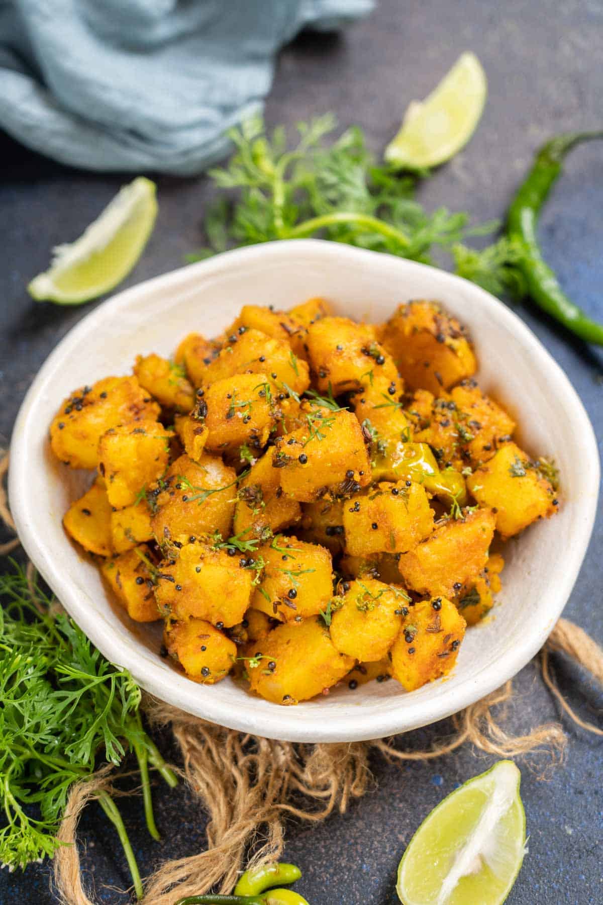 Pahadi Aloo Ke Gutke hero image