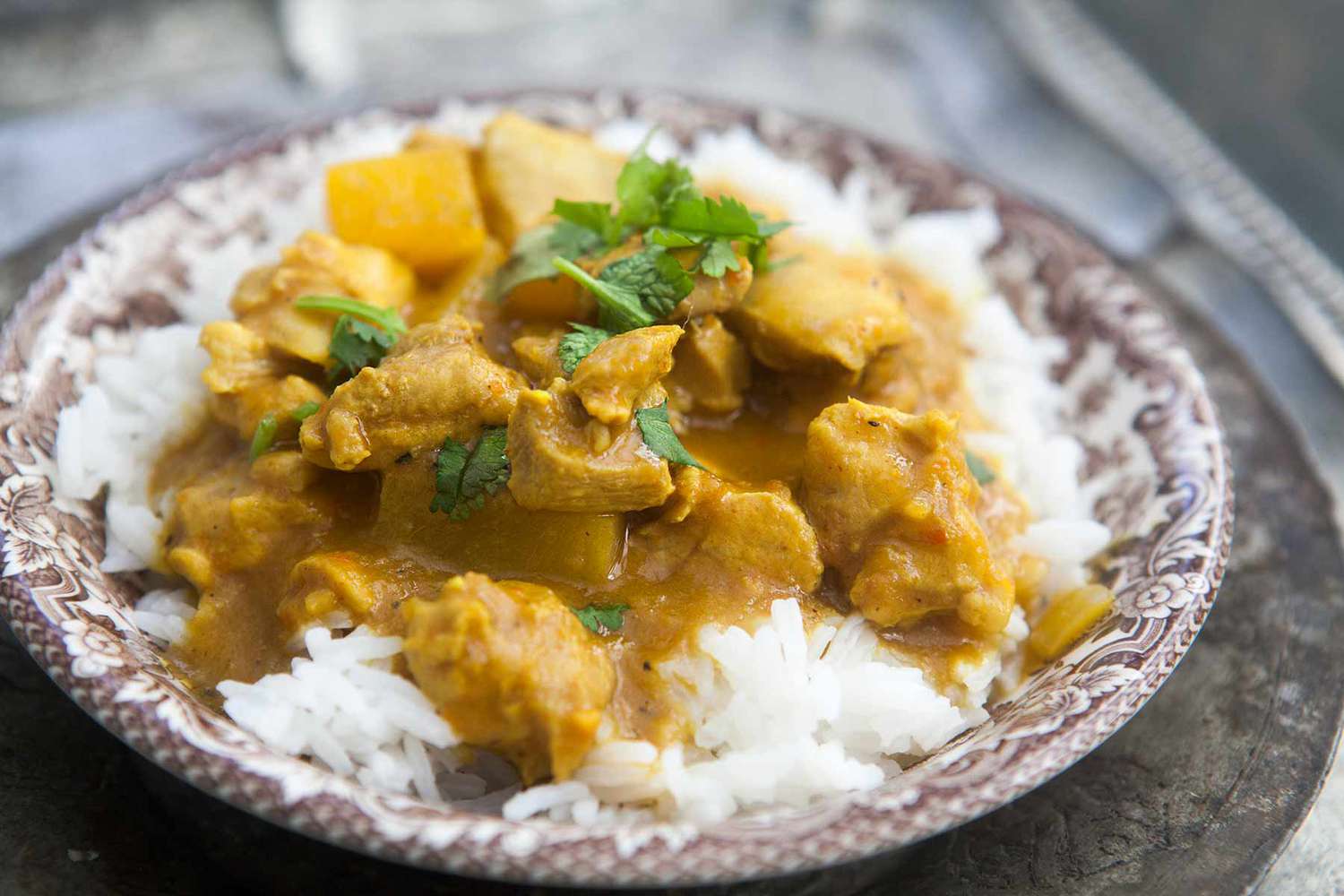 Raw Mango Chicken Curry hero image