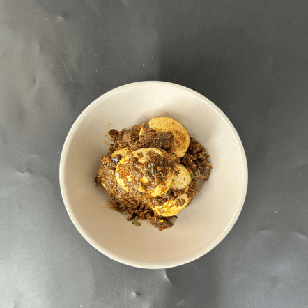 Egg Ghee Roast hero image