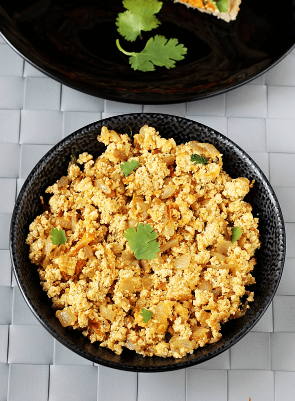 Jain Paneer Bhurji  hero image