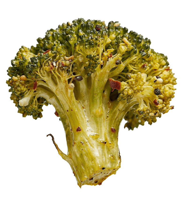 Crispy broccoli floret