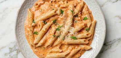 Pink Sauce Pasta recipe