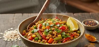 Vegetable Masala Oats recipe