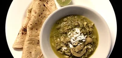 Spinach Mushroom Curry recipe