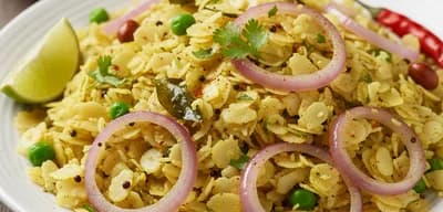 Onion Poha recipe