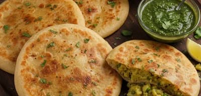 Reshmi Aloo Paratha recipe