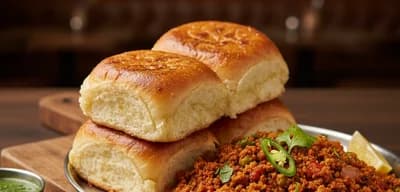 Soya Kheema Pav recipe
