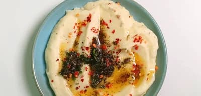 Mashed Potato with Butter Sauce recipe