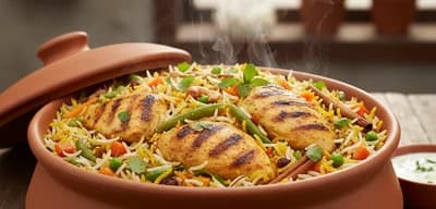 Healthy Chicken Biryani recipe