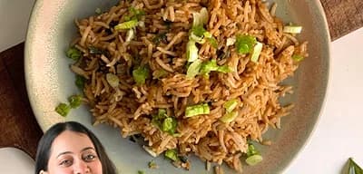 Garlic Fried Rice by Aishwarya recipe