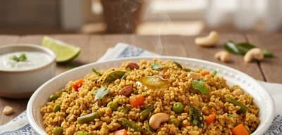 Wheat Rava Upma recipe