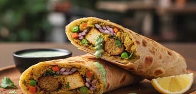 Veg Kebab Paratha recipe