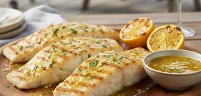 Lemon Butter Garlic Fish recipe