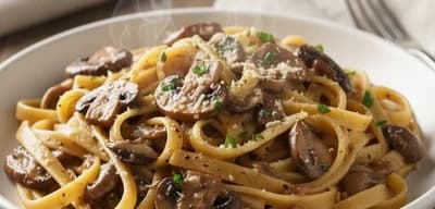 Creamy Mushroom Pasta recipe
