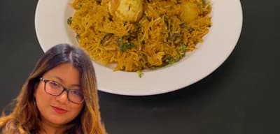 Egg Biryani by Sanjana Das recipe