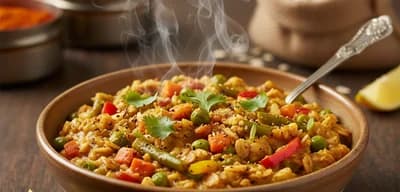 Veggie Masala Oats recipe