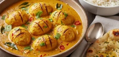 Easy Egg Coconut Curry recipe