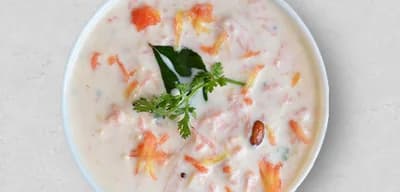 Carrot Raita recipe