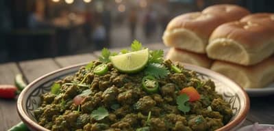 Mumbai Green Mutton Kheema recipe