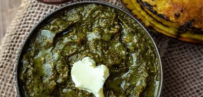 Sarso Ka Saag (ਸਰੋਂ ਦਾ ਸਾਗ) recipe