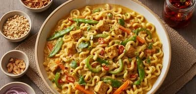 Vegetarian Burmese Khow Suey recipe