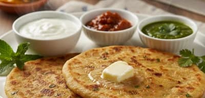 Breakfast Aloo Paratha recipe