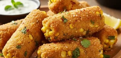 Crispy Corn Kebab recipe