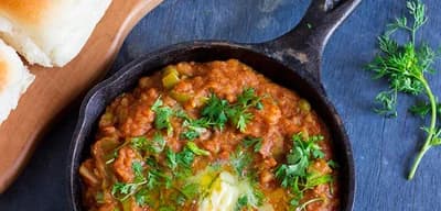 Jain Pav Bhaji recipe